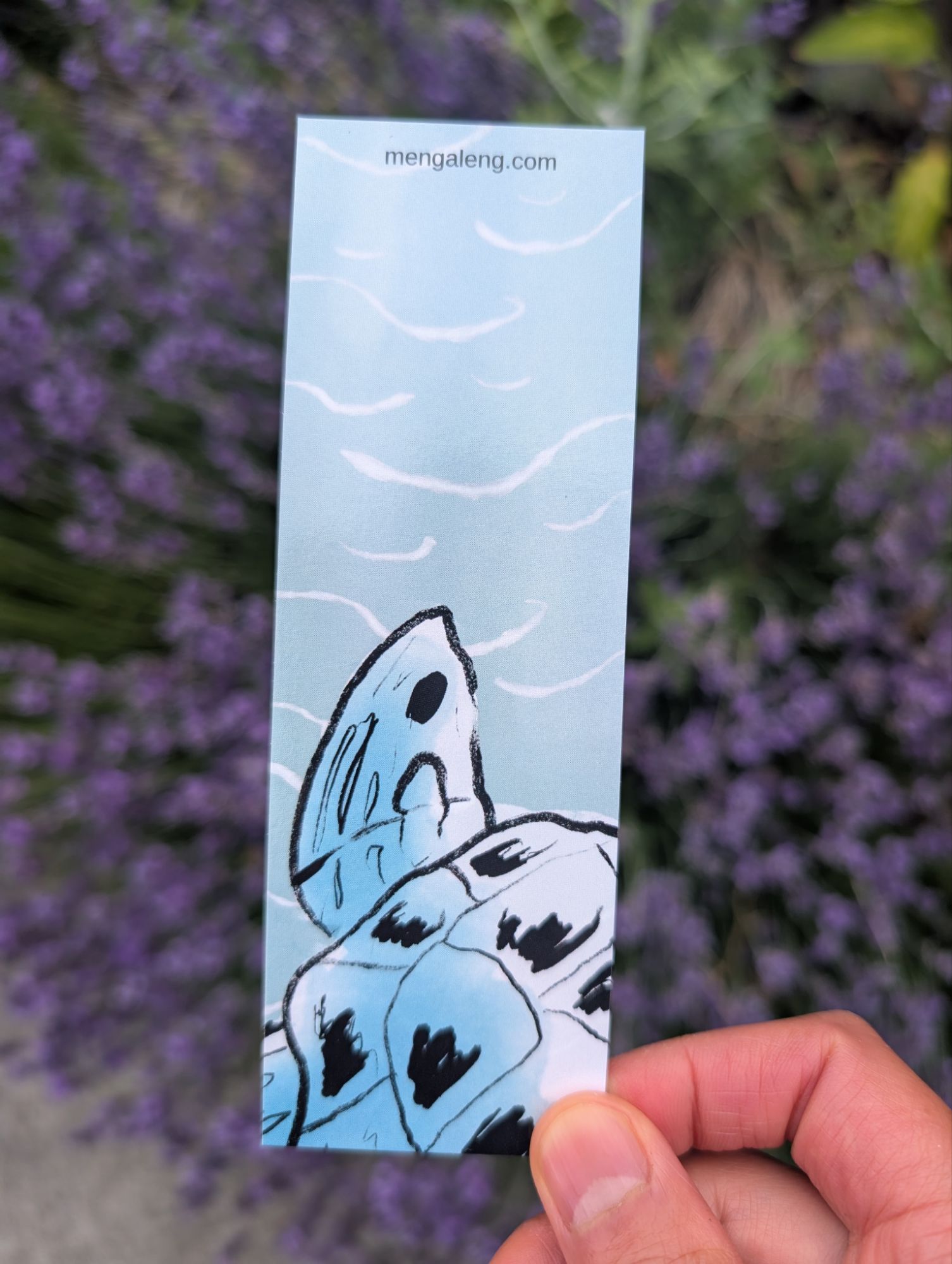 UT turtle pond bookmark