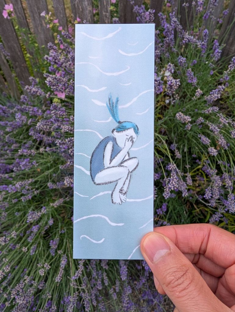 Cool dip in Barton Springs bookmark