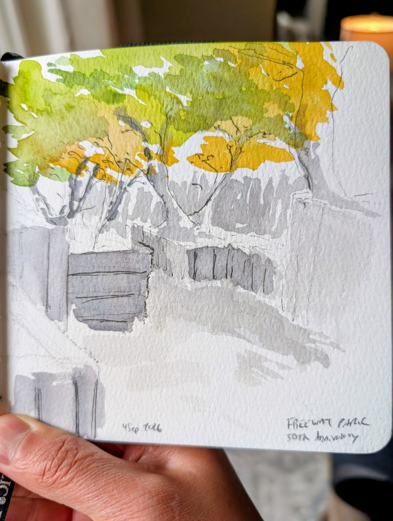 Urban Sketchers – Freeway&nbsp;Park